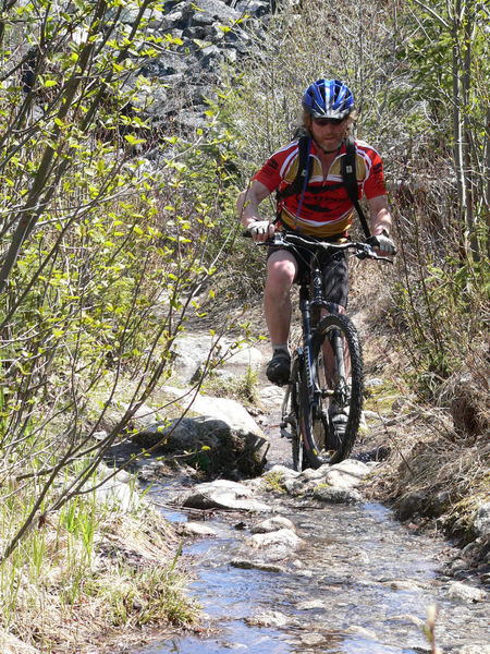 A touch of spring runoff for extra fun