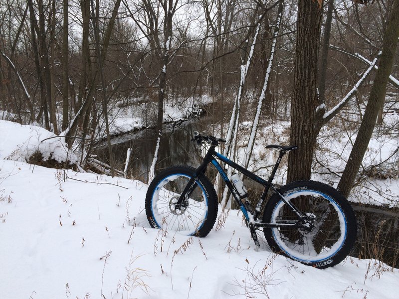 Overlooking the river on the East loop.