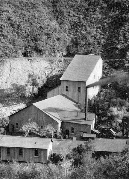 Santa Ana Tin Mine, Trabuco Canyon, April 1903