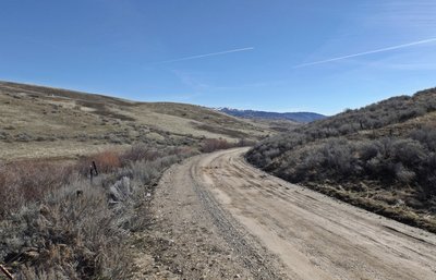 Pearl Road Trail, more road than trail.