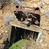 One of the more curious mine shafts visible in Pearl, Idaho.