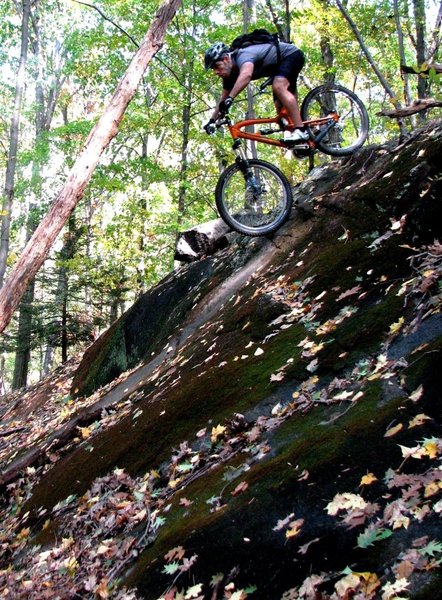 Stinger provides a bunch of gnarly Boulder-Riding opportunities