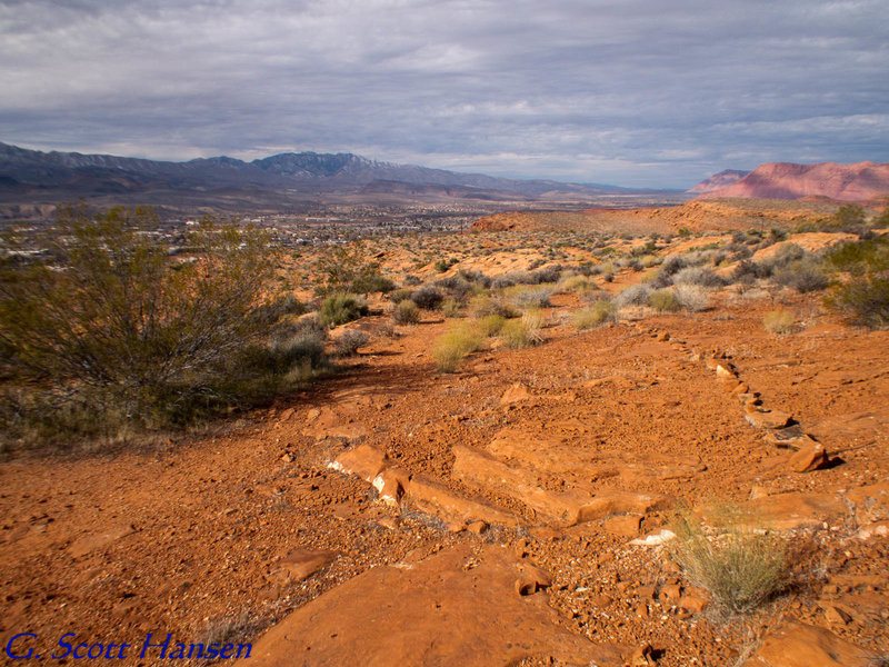 Start of main City Creek Trail