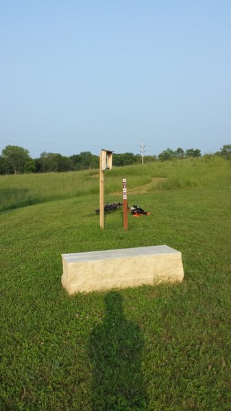 Start of the Green Loop in Meadow 1