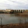 This great view of West Point Dam can only be had from the Hack-n-Yack trail.