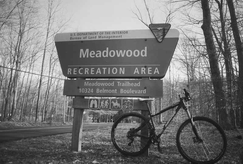 Can't miss the trailhead on Belmont Boulevard!