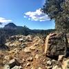 Another view of thumb Butte from Trail 317 - Ridge Top Trail