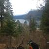 Taking in the view of Pend Oreille Lake