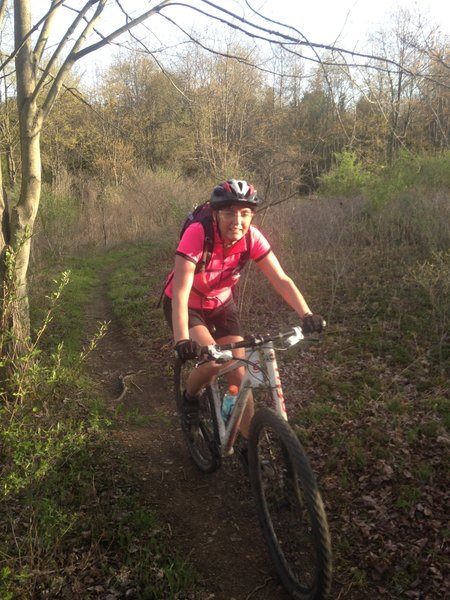 Yellow Creek - Springtime riding with friends on the Simpson Trail.