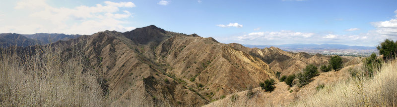 Towsley Canyon Panoramic.