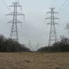 Power lines on the Sycamore North Trail