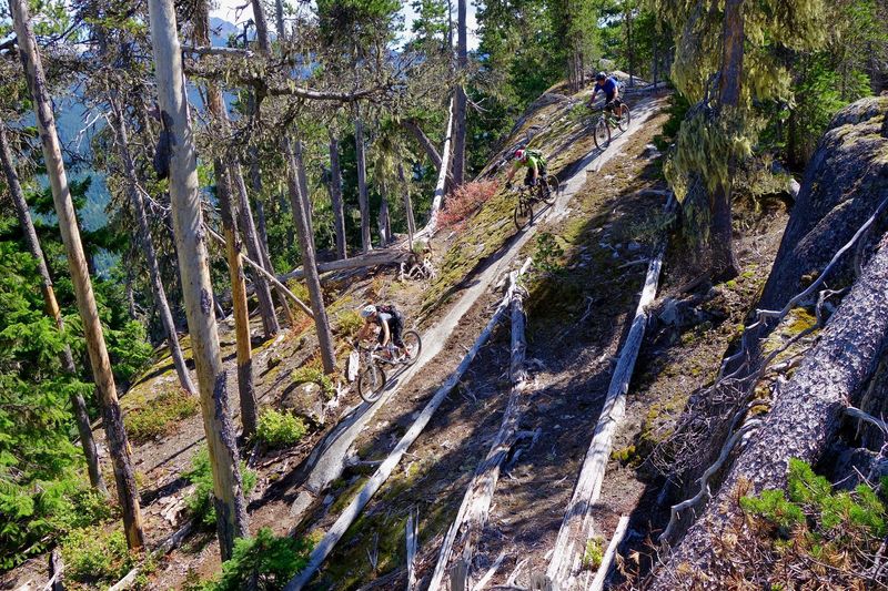 There is more than the bike park in Whistler - on the Rainbow-Sproat Flank Trail