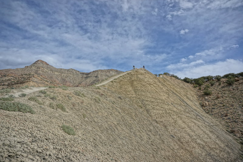 Dropping the beautiful ridge on Joe's Ridge