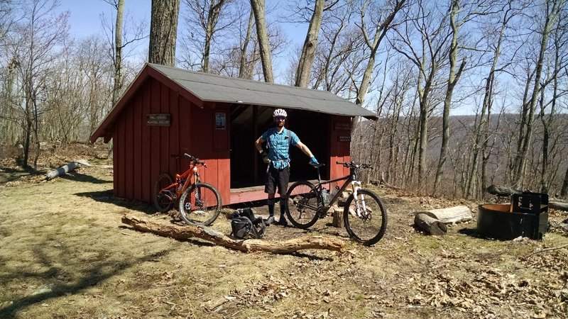 PATC's Gerhard shelter makes a great lunch stop