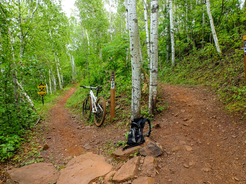 Entrance to the Screamer Trail