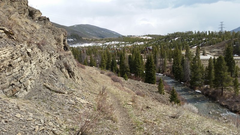 Snake River, Keystone from sweet little trail below the landfill gatehouse