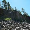 Devil's Postpile "posts"