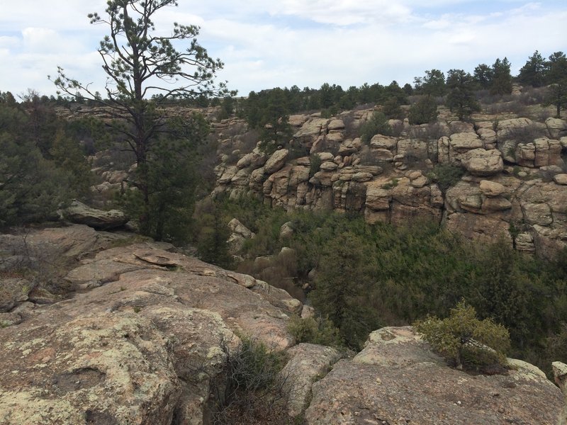 Overlook on the Hidden Mesa Trail