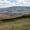 The Sierras to the west