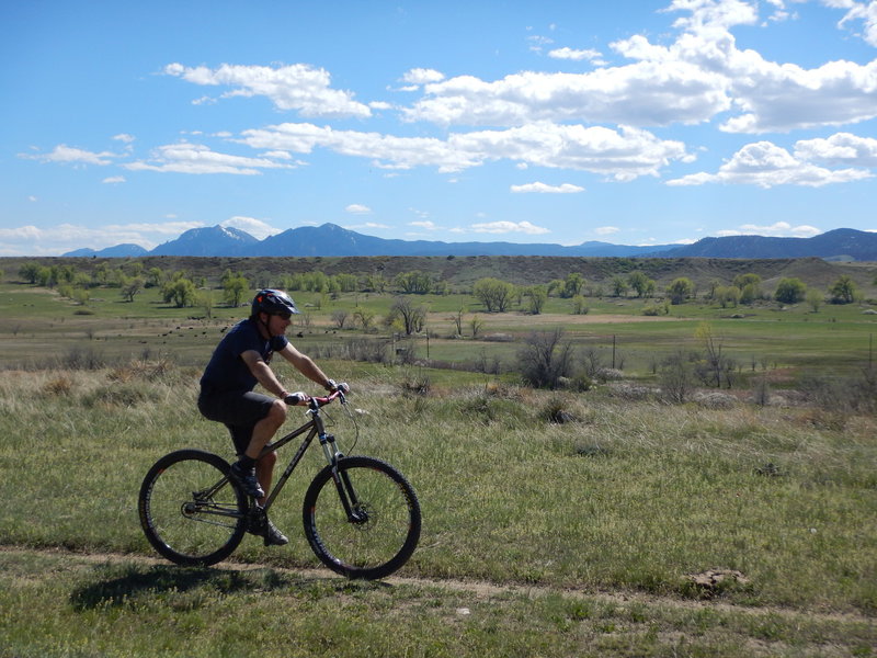 Cruising along the Sage Trail