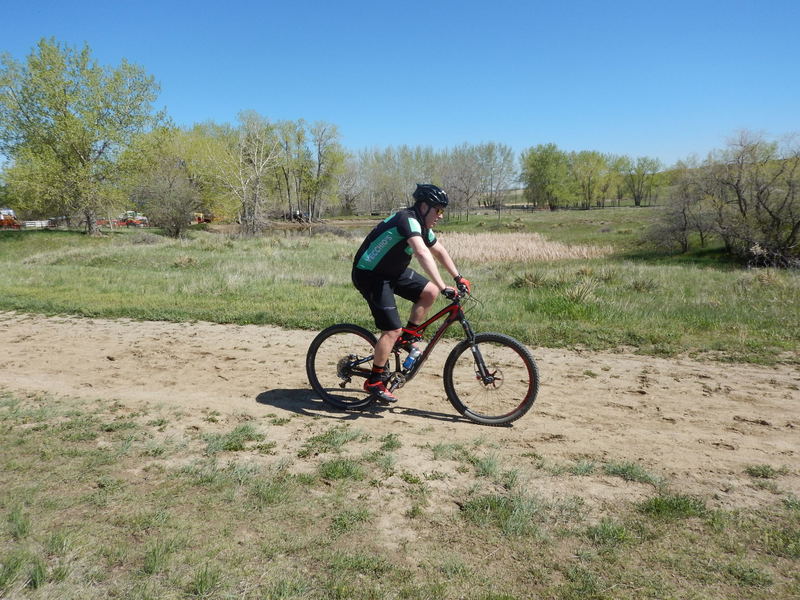 The Sage Trail rolls through some farmy areas