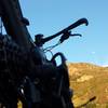 A nice post-ride moon rise in Ogden UT.