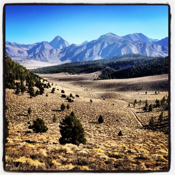 A great view towards Doe Ridge