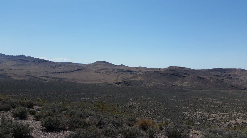 Some great views available from the ridge- on the Plutonium Ridge Loop