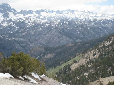 The view from Deadman Pass.