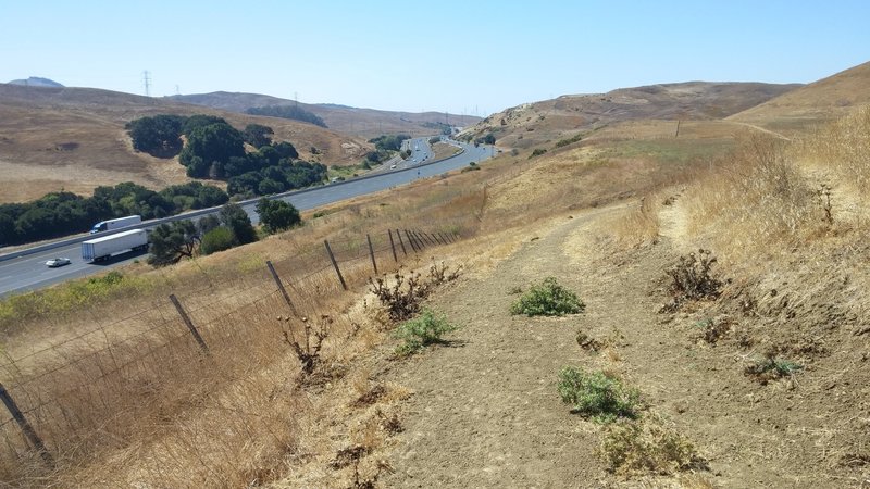 South Valley Trail, View of West 80