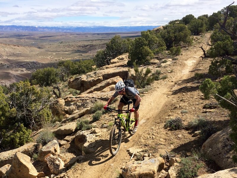 The aptly-named Overlook Trail