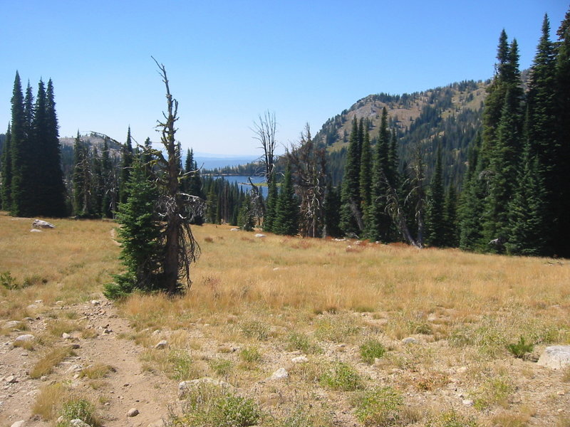 Down to Boulder Lake