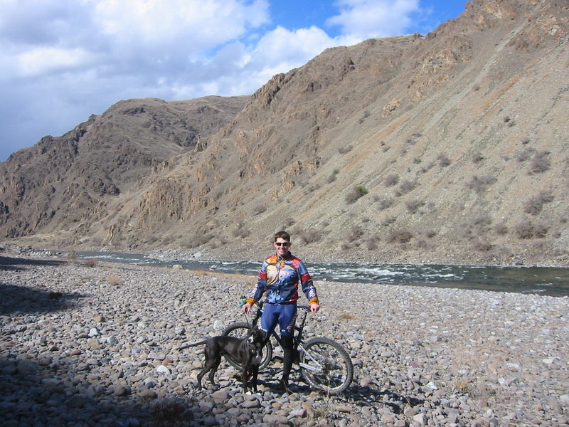 The mighty Snake River from the Imnaha Trail.