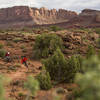 Lazy, part of the Moab Brand trails, has plenty of good fun and great views