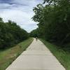 Uphill on the Redbud Trail