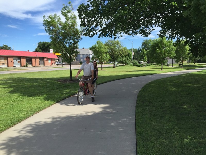 Riding the Midtown Path