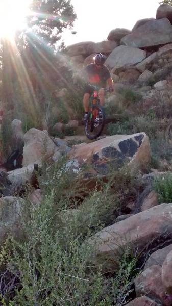 Centennial Trail obstacles