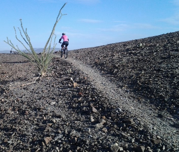 Climbing - Great view to the left