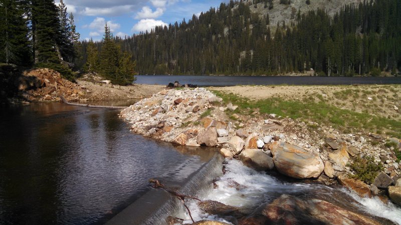 Climbing to the top is well worth the view. Cross the road & go up the dirt trail.