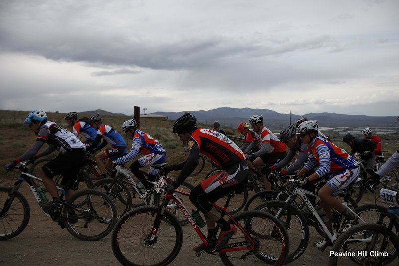 2015 Peavine Hill Climb Start