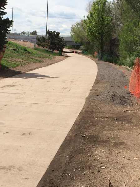 Trail improvements coming along nicely!