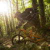 The Pro DH trail has plenty of steep and chunky sections.