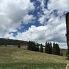 View from cabin at top of climb.  Looking toward Beaver Creek ski area.