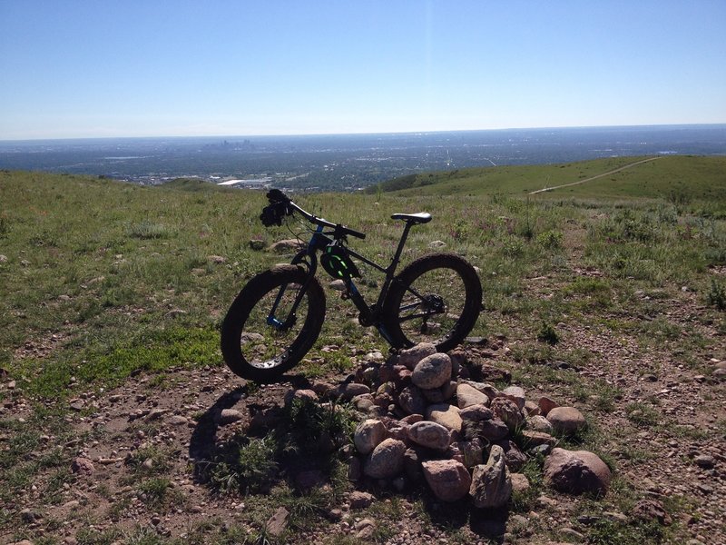 View from the top of Green Mountain