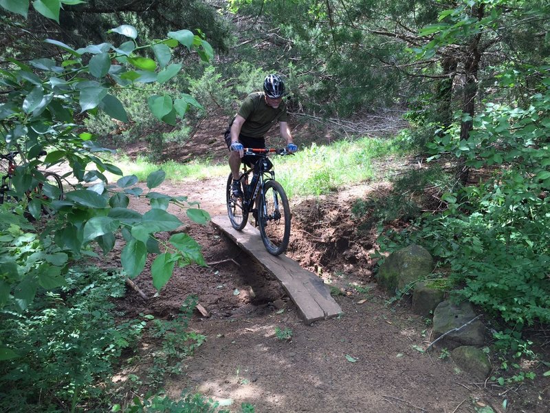 Riding the second skinny bridge