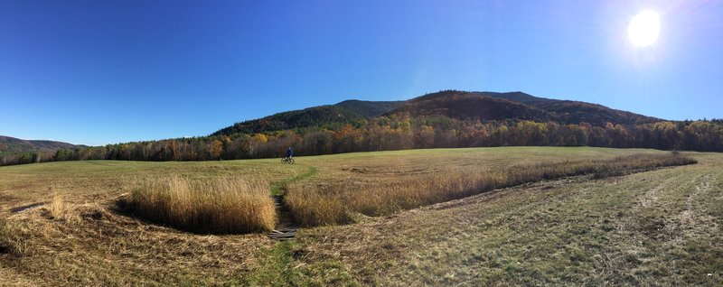 Hayride is super flow-eyy and a blast to ride!  Be careful of slipping on the morning dew!