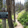 Hello Wilderness! DO NOT ride your bike past this sign!!