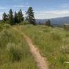 Looking down into Garden Valley