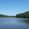 One of the lake's coves