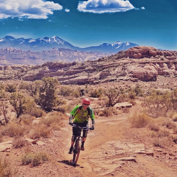 Magnificent 7 Trail in Moab, UT